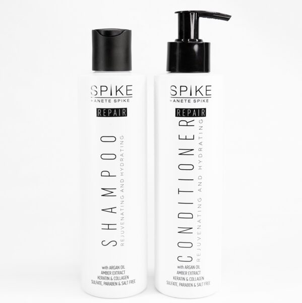 Repair shampoo and conditioner - rejuvenating and hydrating