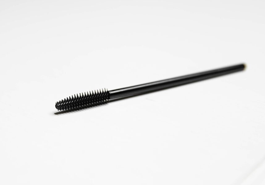Silicone bristle brush - eyebrows/eyelashes 