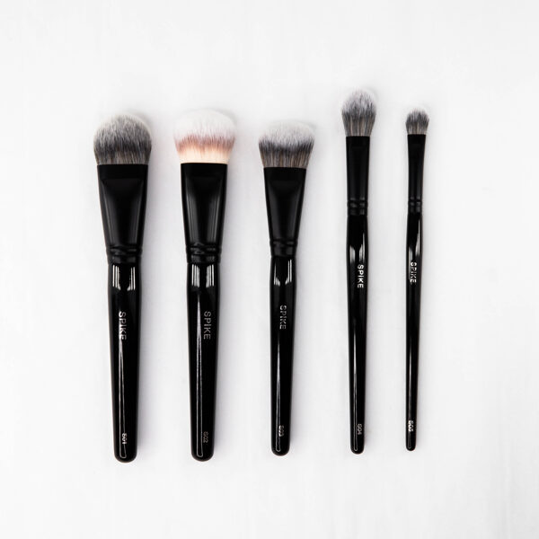 Spike brush set for cream products